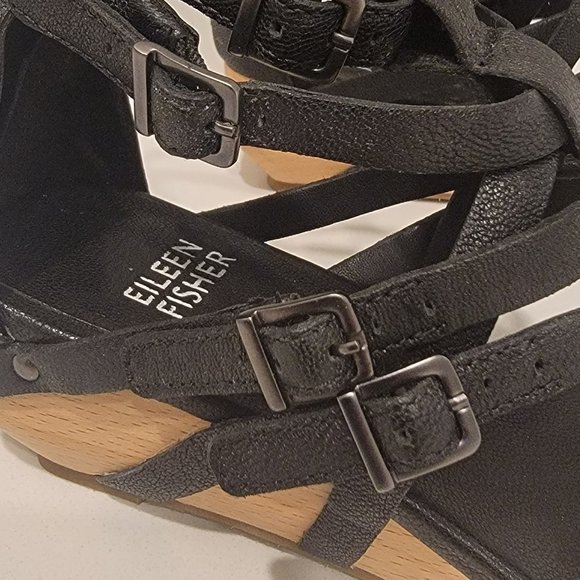 Size 6 Eileen Fisher Wedges - Picture 8 of 8